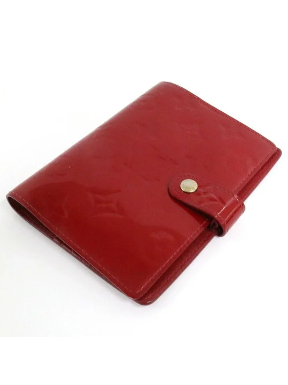 Louis Vuitton Monogram Vernis Agenda PM Pomme D'amour Notebook Cover